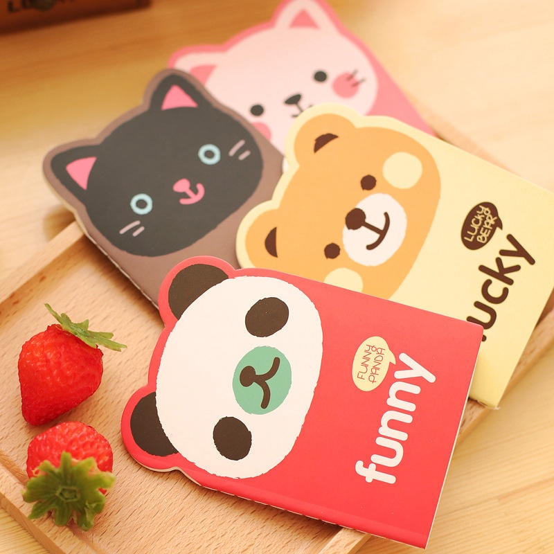 Sổ tay mini gấu mèo (size 10*15cm)