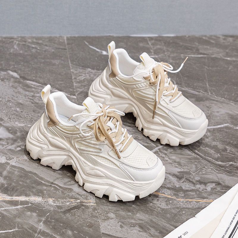 Giày thể thao IELGY đế dày thoáng khí phong cách Hàn Quốc cho nữ