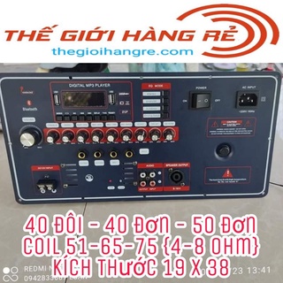Mạch Loa Kéo Công Suất Lớn 40 Đôi Reverb Nguồn Xuyến 19x38