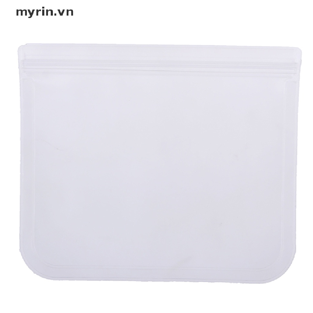 Myrin Túi Zip Silicone Đựng Thực Phẩm Chống Rò Rỉ Có Thể Tái Sử Dụng