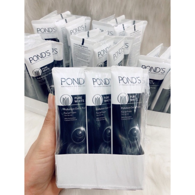 Sữa rửa mặt trắng da Pond’s Pure White