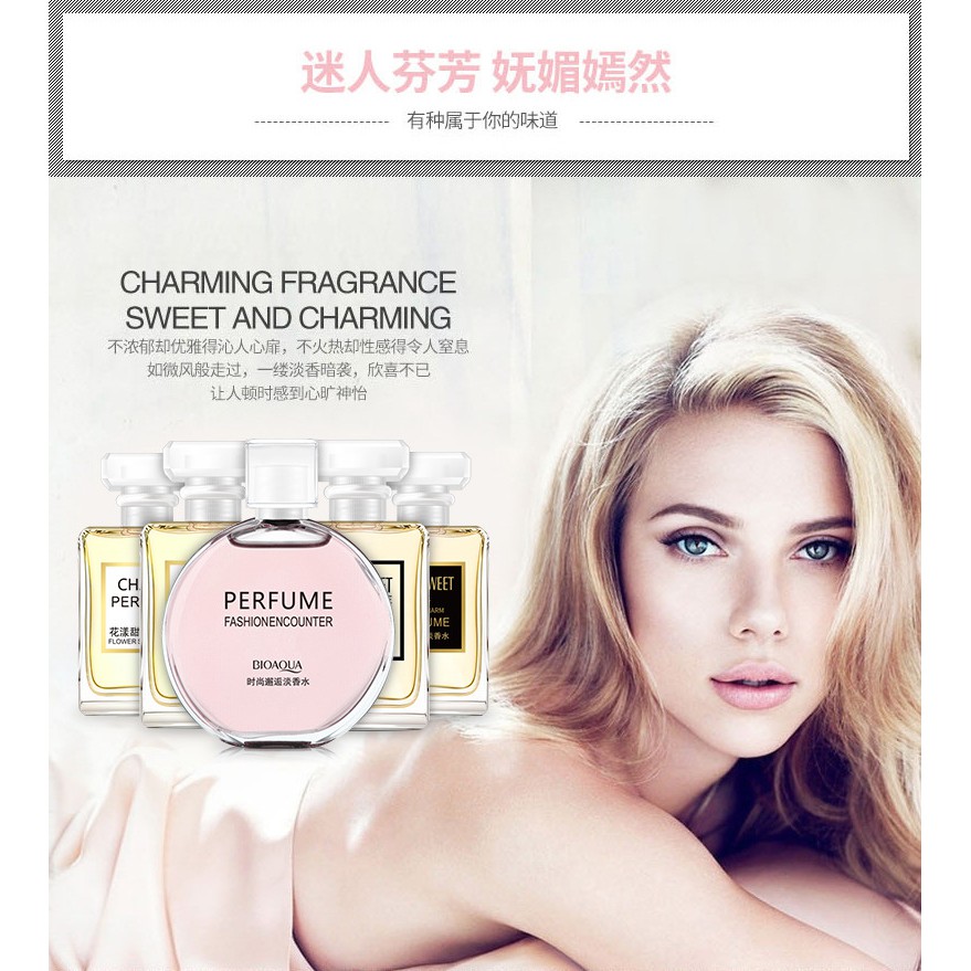 SET nước hoa siêu thơm lưu hương 24 tiếng Bioaqua 3 chai (Nội địa Trung) | Thế Giới Skin Care