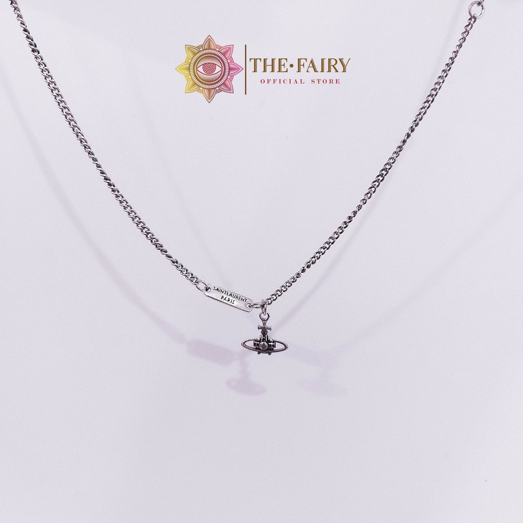 Dây chuyền bạc 925 The Fairy charm ngôi sao và hành tinh [ DC18 ]