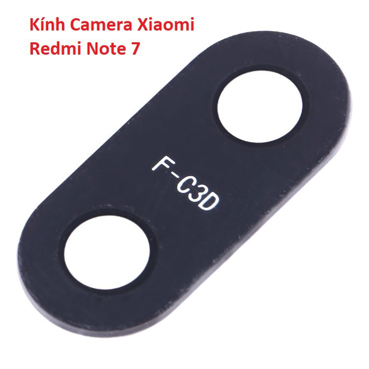 Mặt kính camera sau XIAOMI Redmi Note 7 dành để thay thế mặt kính camera trầy vỡ bể cũ linh kiện thay thế