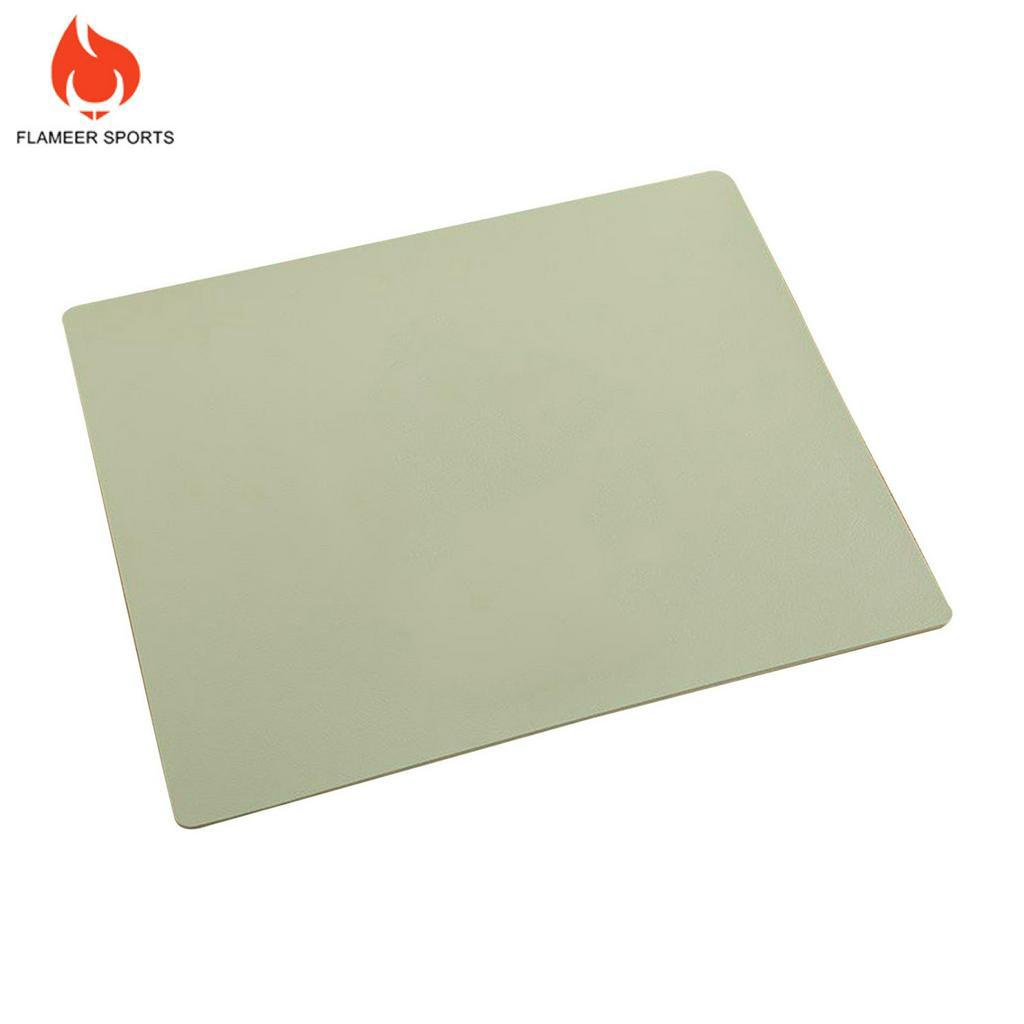 Thảm Lót Chuột Chơi Game Bằng Da PU Màu Xanh Dương Phong Cách Flameer Sports