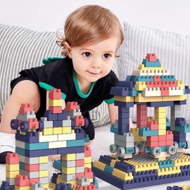 BỘ LEGO GHÉP HÌNH SIÊU TRÍ TUỆ 520 CHI TIẾT