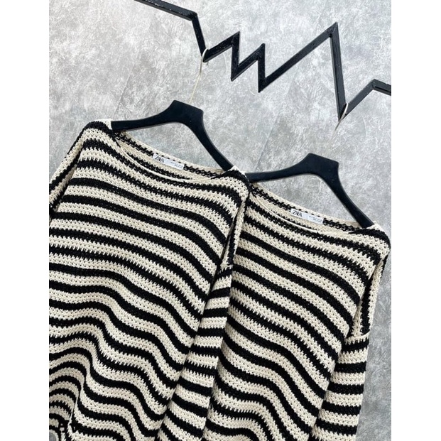 Áo len kẻ ZARA-ALISA | BigBuy360 - bigbuy360.vn