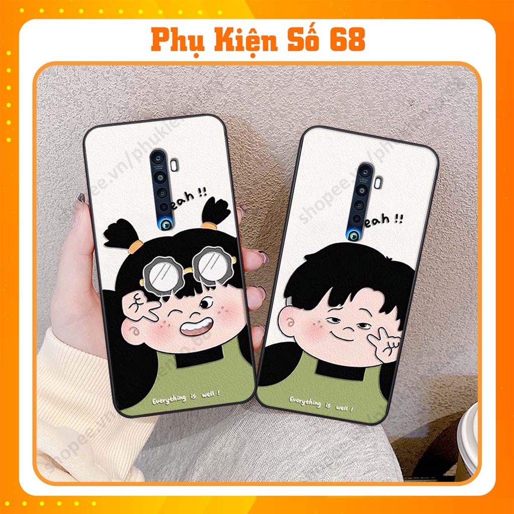 Ốp lưng Oppo Reno 2f / Reno2 F ốp điện thoại đôi, couple case, đáng yêu cute