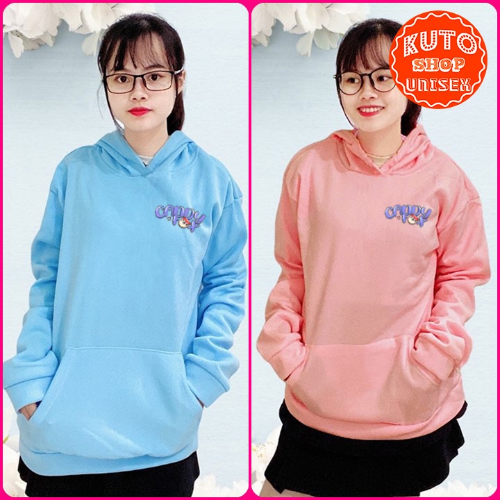 ÁO HOODIE FOX CANDY - In Pet Siêu Bền Siêu Đẹp - Full Size Full Màu