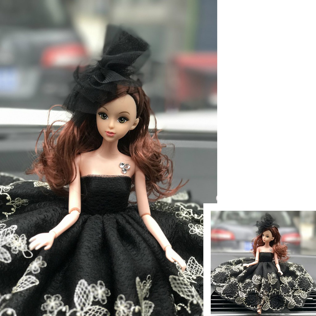 Búp bê đầm dạ hội khớp cầu doll trang trí trưng bày ô tô NEW - ẢNH CHỤP THẬT