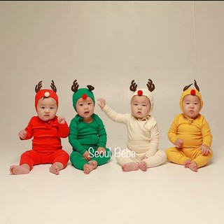 Mũ tuần lộc bông Peekaboo