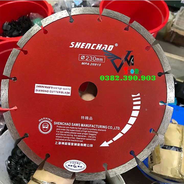 Lưỡi cắt gạch SENCHAO - Lưỡi cắt rãnh 180mm-300mm