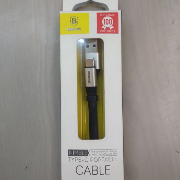 CÁP SẠC NHANH BASEUS NIMBLE USB TYPE C 23CM