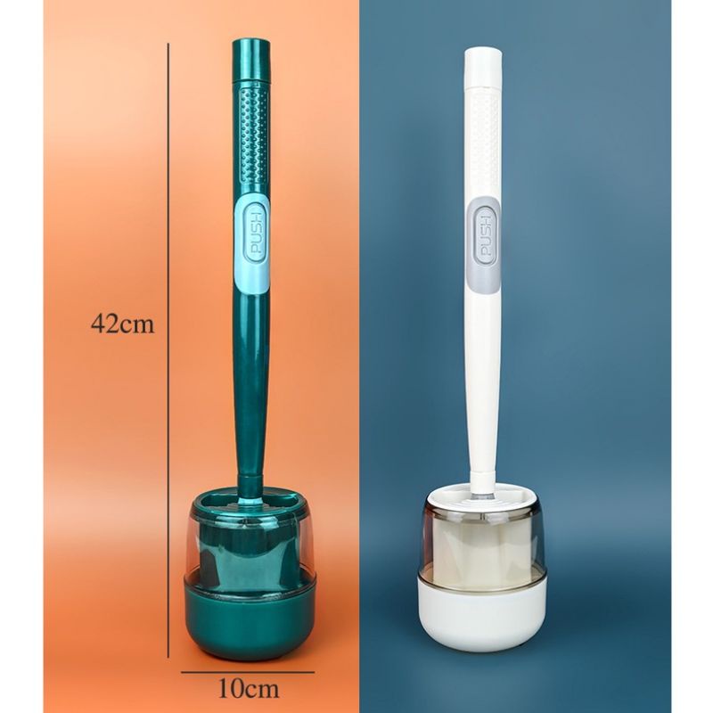 Chổi cọ toilet gắn tường-Bàn chải chà rửa nhà vệ sinh,nhà tắm - Cây cọ silicon