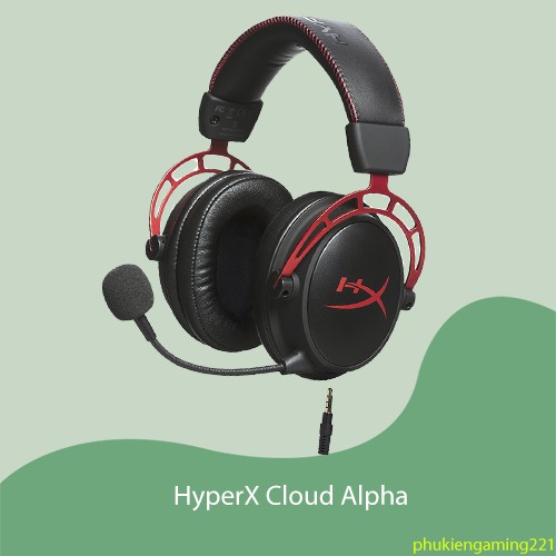 Tai nghe chơi game HyperX Cloud Alpha - Hàng Chính Hãng