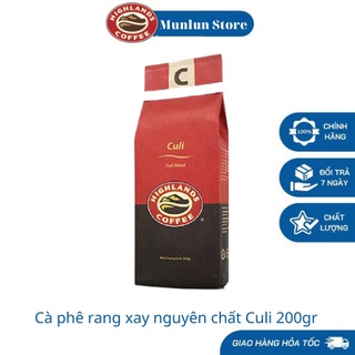Cafe rang xay nguyên chất Highlands Coffee Culi - 200g