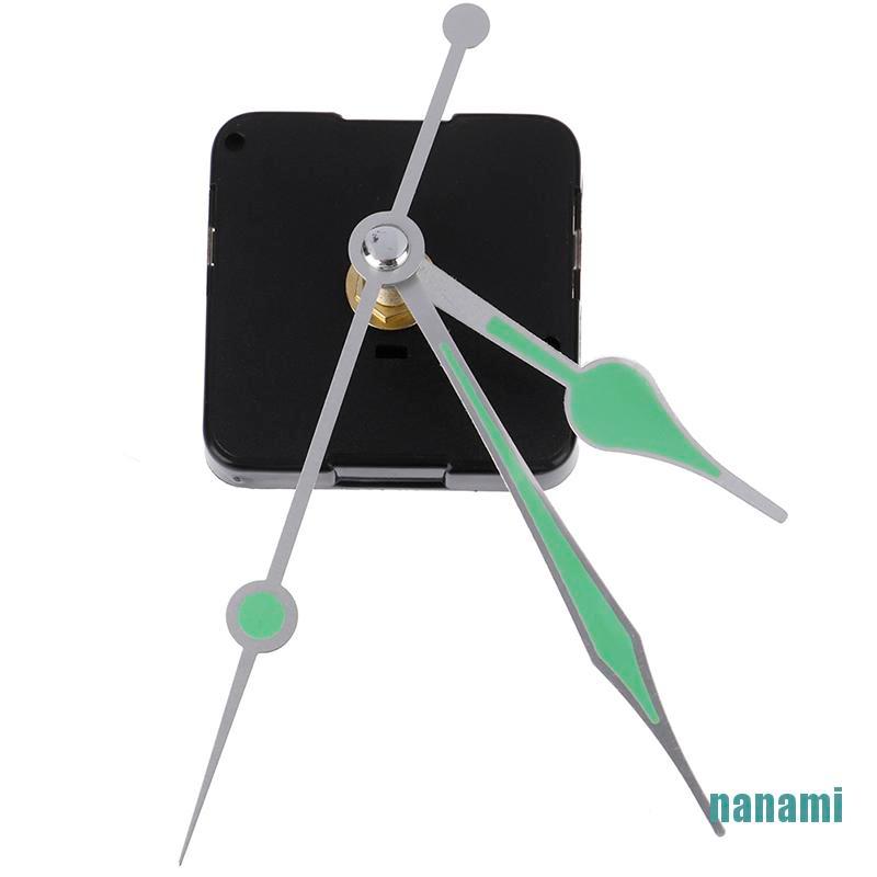 Set máy đồng hồ treo tường cơ thạch anh thay thế DIY hoạt động yên tĩnh dành cho sửa chữa