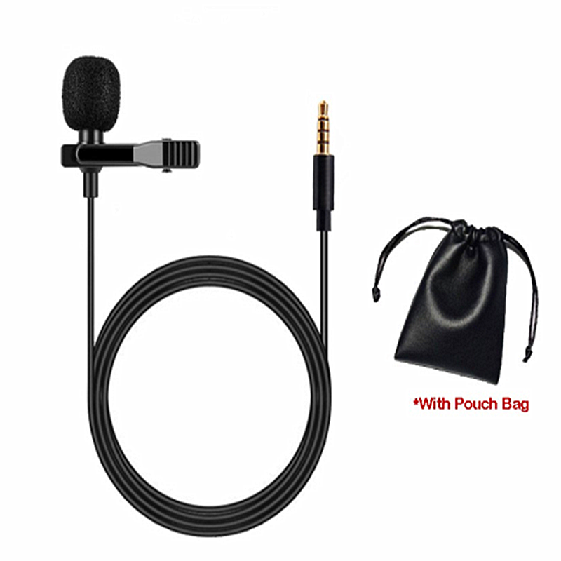 Micro Kẹp Cổ Áo Cho Điện Thoại Laptop