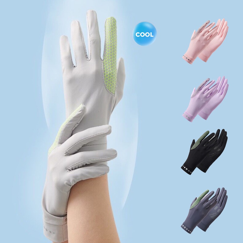 Găng Tay Bảo Vệ Chống Tia UV Khi Đi Xe Đạp