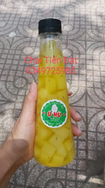Combo 100 chai tam giác 330ml kèm  nắp đen | BigBuy360 - bigbuy360.vn