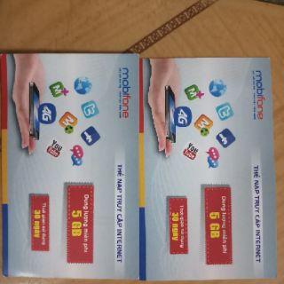 Thẻ data 5gb -Bán sỉ thẻ data Mobiphone 5gb 30 ngày ko thời hạn