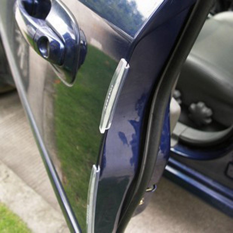 【CAR HOME】Toàn quốc⚡️SET 8 miếng cao su dán cạnh xe chống trầy xước, va đập cho xe hơi