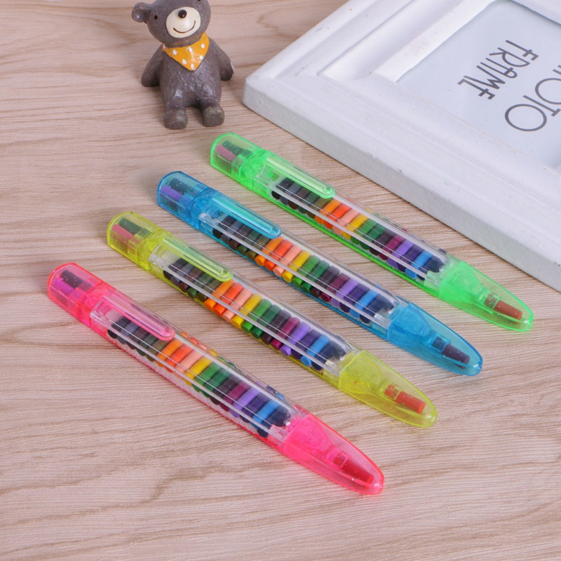 Set 20 Bút Chì Màu Thay Thế Nhiều Màu Sắc Dành Cho Học Sinh