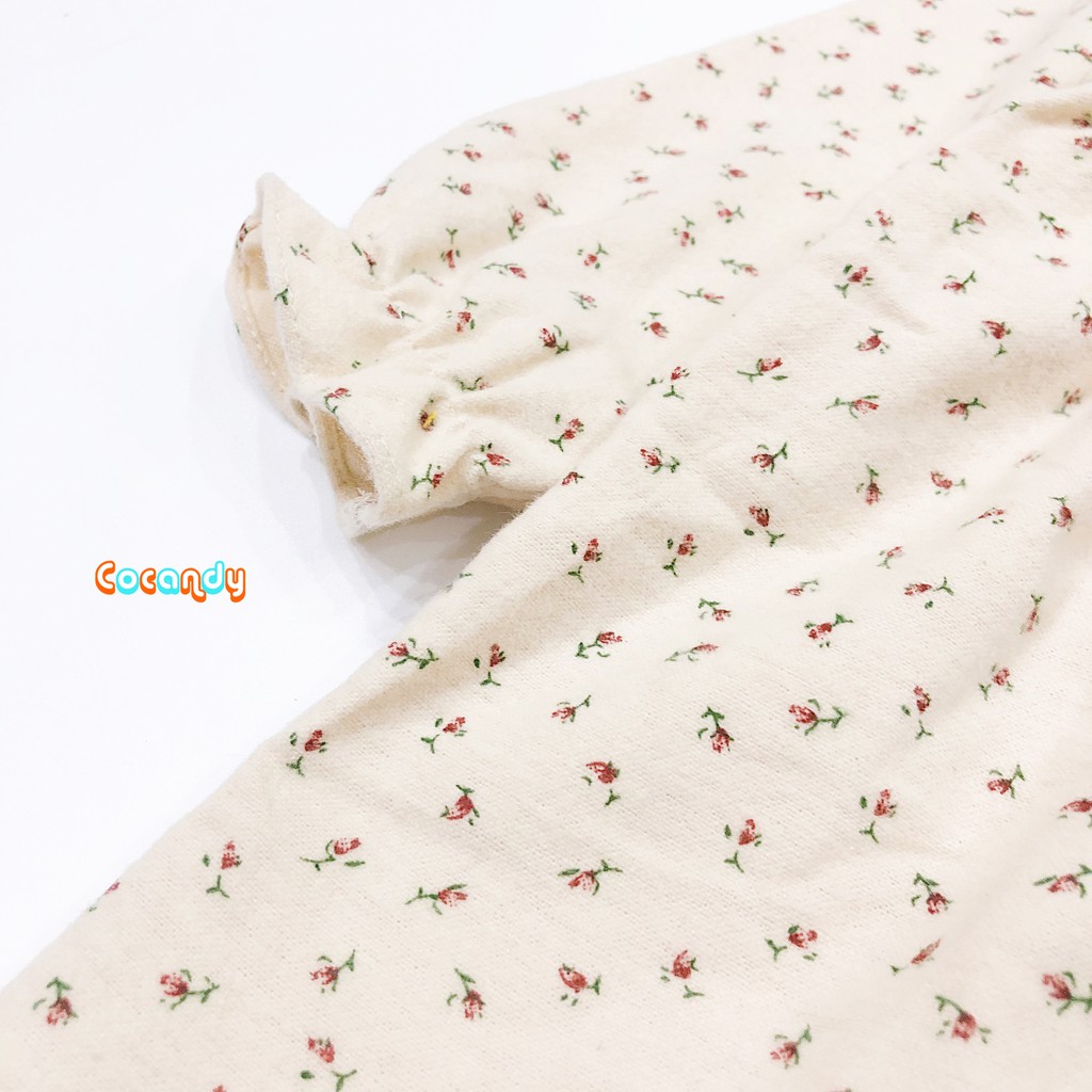 Váy babydoll họa tiết hoa nhí cho bé của COCANDY mã G618