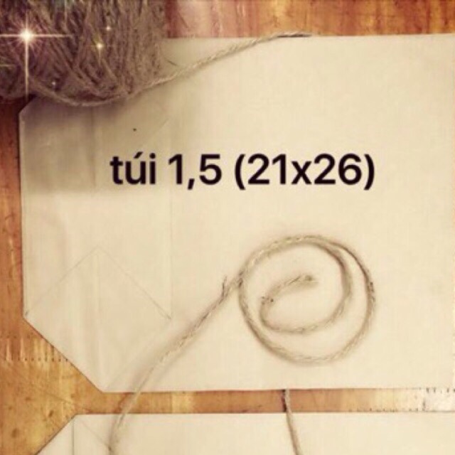 100 túi giấy xi măng kt 21x25