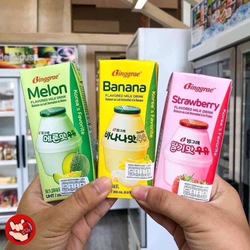 Sữa Chuối - Dâu - Dưa Hàn quốc 🍓🍌 | BigBuy360 - bigbuy360.vn