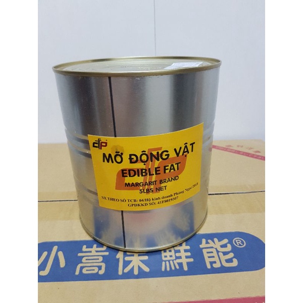 Mỡ động vật 2.3kg, Bơ Nauy 2.3kg