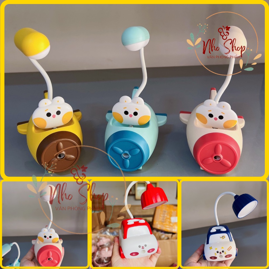 Đèn học để bàn mini hoạt hình dễ thương, Đèn led đèn ngủ trang trí để bàn mini cho bé, học sinh, sinh viên cực tiện lợi