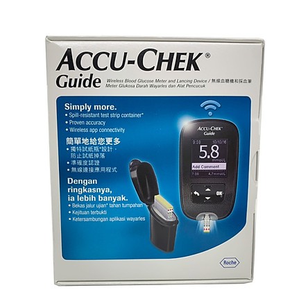 Hệ thống máy đo đường huyết Accu-Chek Guide