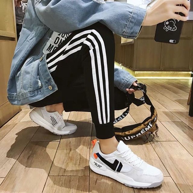 [Mã SKAMSALEP6 giảm 10% TỐI ĐA 100K đơn150K] 40-95kg jogger 3 sọc ống bo NAM NỮ bigsize/quần thể dục | BigBuy360 - bigbuy360.vn