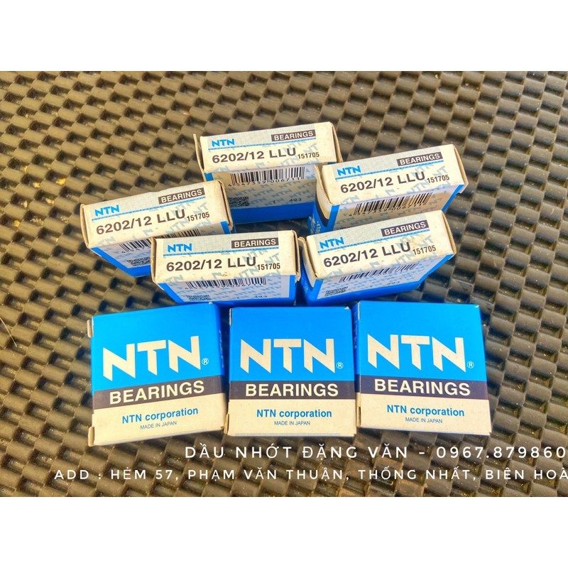 Bạc đạn NTN 6202/12 Japan dành cho mâm chế