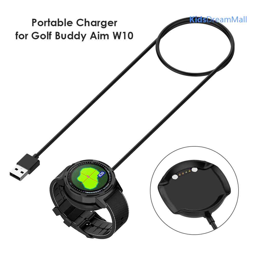 Đế Sạc USB 1m Cho Đồng Hồ Golf Buddy Aim W10