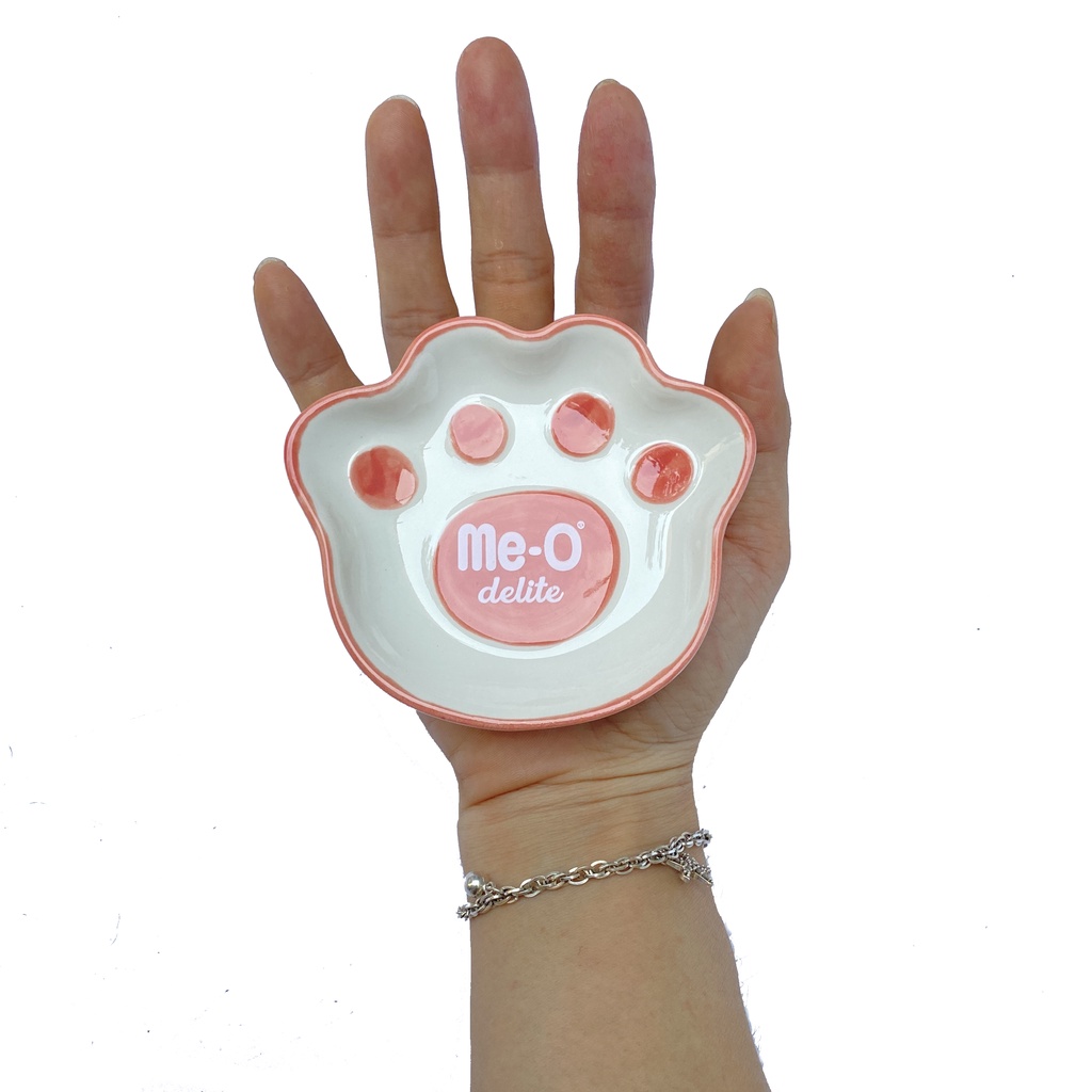 [HÀNG TẶNG KHÔNG BÁN] Chén Ăn Pate Me-O Delite Bằng Sứ - Miki Petshop