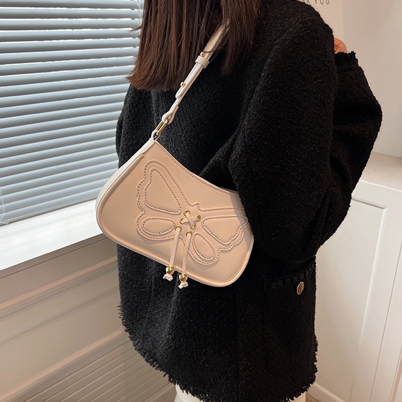 IELGY Túi Đeo Chéo In Họa Tiết Bươm Bướm Thời Trang Cho Nữ