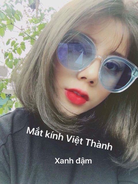 HCM mắt Kính mắt mèo đủ màu biển xanh style hàn quốc