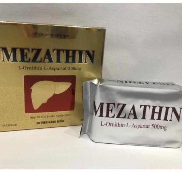 Bổ gan Mezathin giải độc gan, hạ men gan, tăng cường chức năng gan