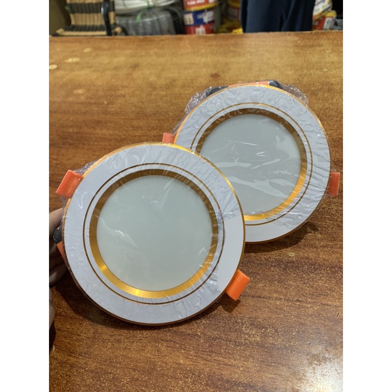 Đèn led âm trần nhôm tản nhiệt 3 màu phi 90/7w | BigBuy360 - bigbuy360.vn