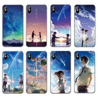Ốp lưng silicon hoạ tiết hoạt hình anime cho compatible for iphone X 8 7 6 6S Plus 5 5S SE