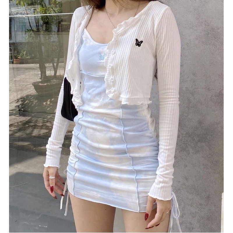 [Mã SKAMA06 giảm 8% tối đa 50K đơn 250K] Đầm CLOUD Mini Dress | BigBuy360 - bigbuy360.vn