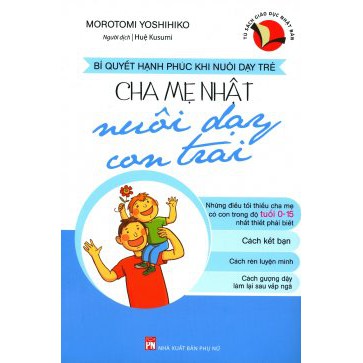 Sách - Cha mẹ nhật nuôi dạy con trai ( bìa mềm )