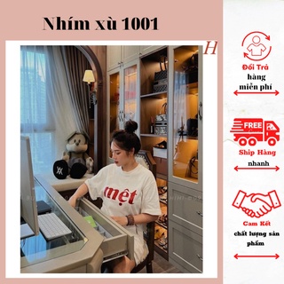 Áo thun đẹp , áo phông nam nữ áo thun in chữ mệt basic cho nam nữ form rộng tay lỡ