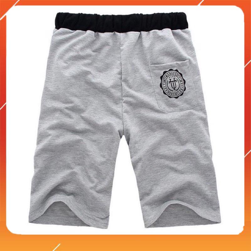 Quần Short nam lưng thun chất thun có túi dáng ôm AP 938