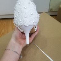 [Le' Decor] Giày cô dâu, giày cưới - hoa đính