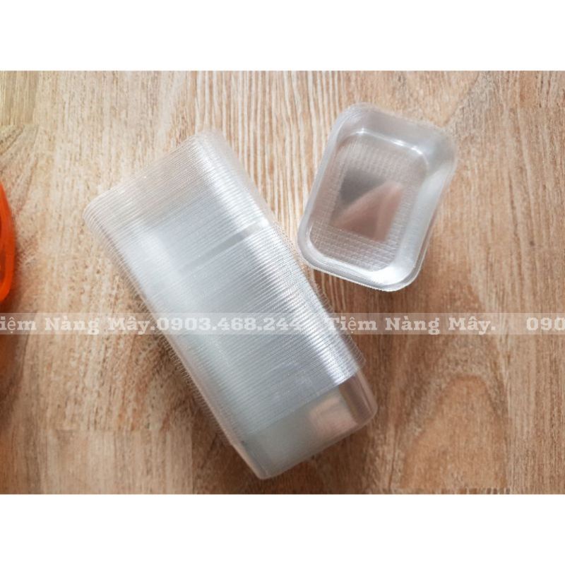 Khay đựng bánh dứa 30g nhỏ 100 cái