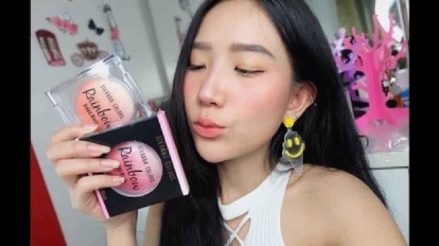 Phấn má hồng - bắt sáng Sivanna Rainbow Baked Blush | BigBuy360 - bigbuy360.vn