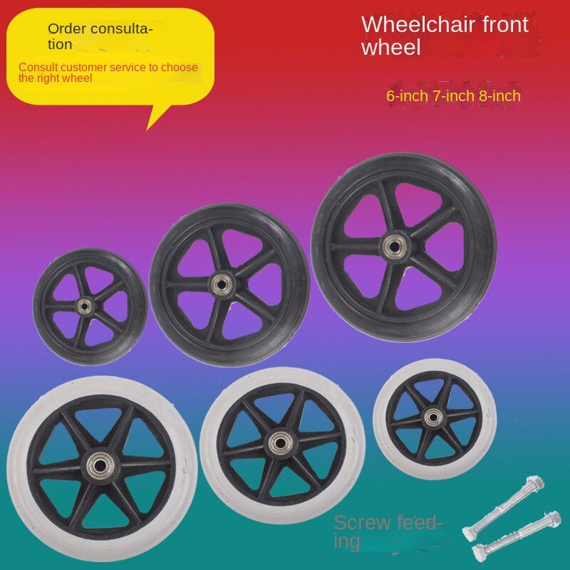 Cặp Bánh Xe Trước Kích Thước 6 inch 7 inch 8 inch Chuyên Dụng Cho Xe scooter